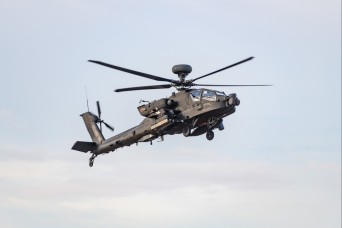 Spike missile integrated into Apache helicopter at Yuma Proving Ground