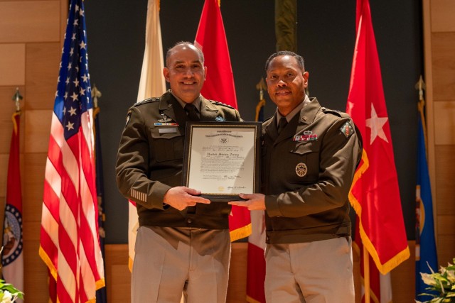 Gen. Andrew P. Poppas and Maj. Gen. Daryl O. Hood