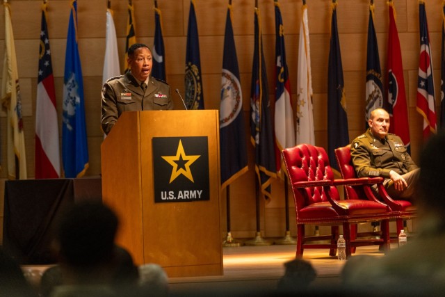 Gen. Andrew P. Poppas and Maj. Gen. Daryl O. Hood