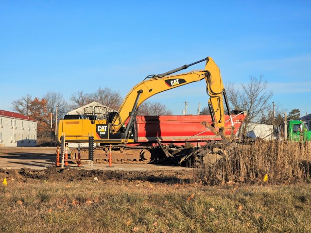 Continued building demolition in Fort McCoy’s 1600 block makes way for more transformation by construction