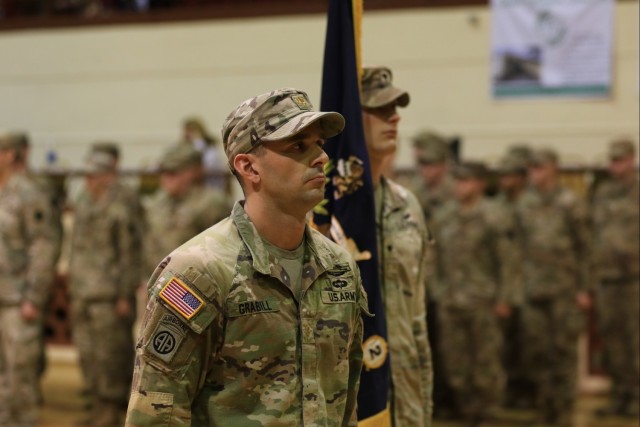 2-112th IN deployment ceremony