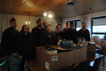 Hohenfels VFW mobilizes military community to give toys for holidays