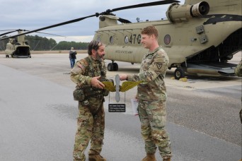‘He's an Army Aviation legend’: Chinook instructor pilot retires from federal service at 10,000 hours