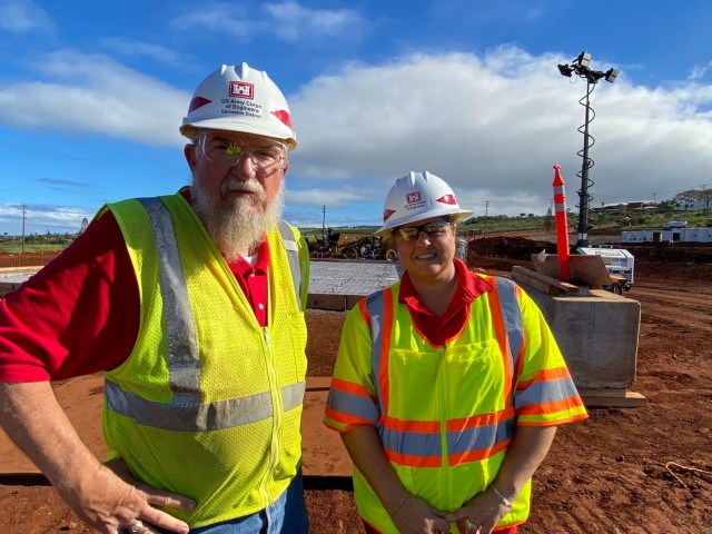 This is the place: USACE works Christmas Day on Temporary School for the Children of Maui