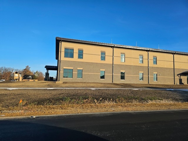 Fort McCoy’s brigade headquarters construction project continues at Fort McCoy