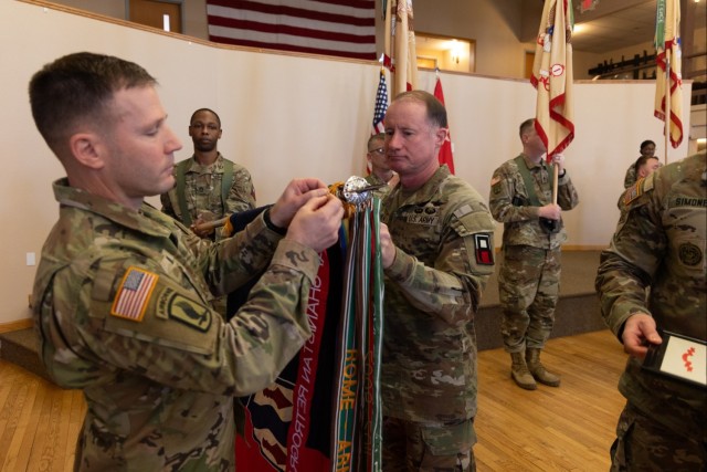 181st Infantry Brigade receives award for work during Operation Allies Welcome