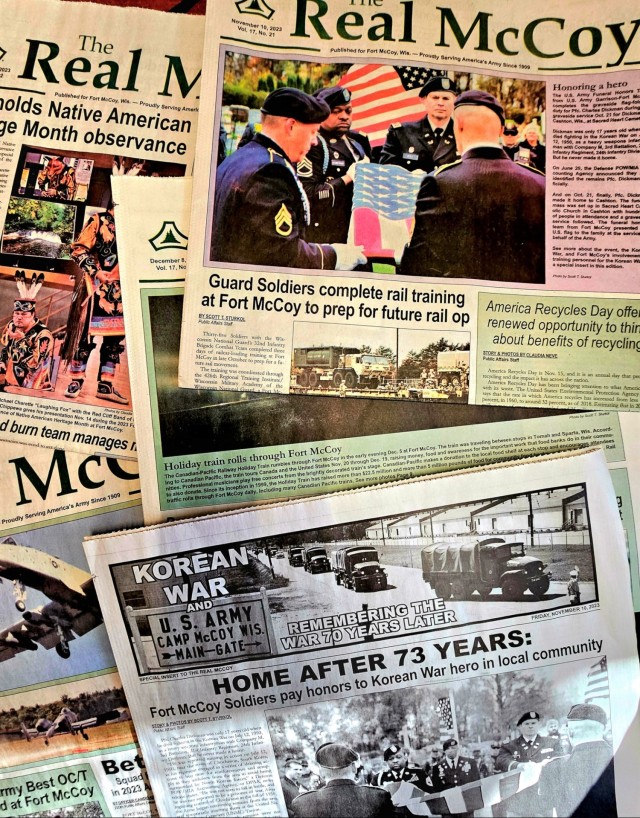 2024 publication dates set for The Real McCoy newspaper at Fort McCoy