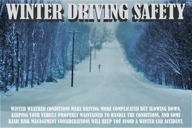 Remember safe driving practices, more during winter