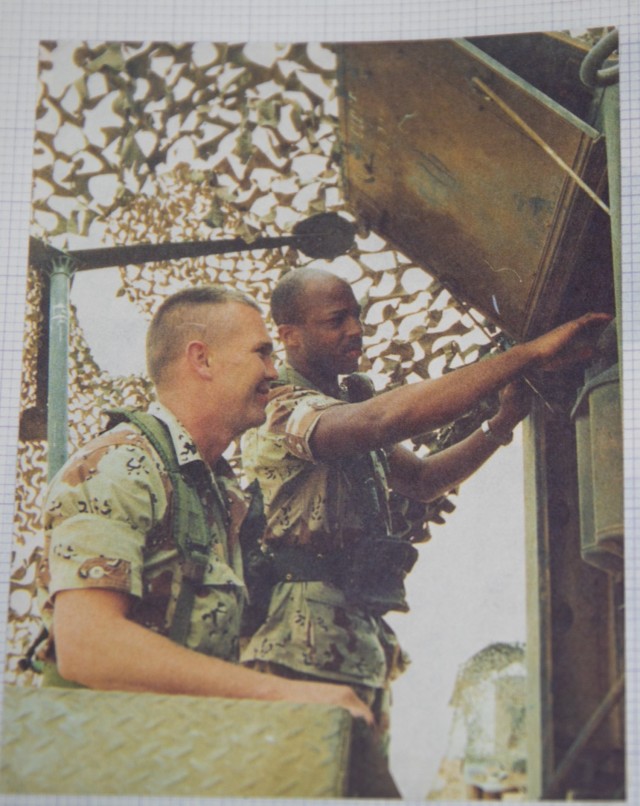 U.S. Army Reserve officer served alongside Lighting Soldiers in Desert Storm