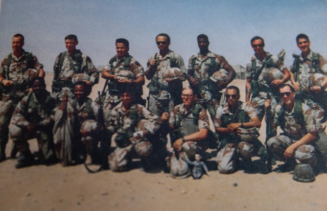 U.S. Army Reserve officer served alongside Lighting Soldiers in Desert Storm