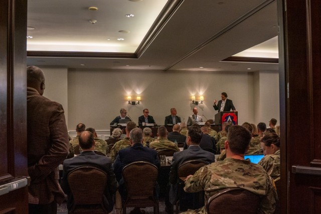 U.S. Army North hosted a Homeland Defense Symposium aimed at developing homeland defense initiatives, priorities, and exercises to identify resource requirements to inform Headquarters Department of the Army decision forums. The symposium included...