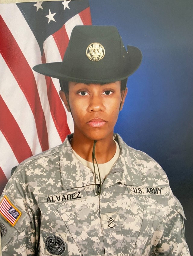 Master Sgt. Tawayna Washington remembers her time as a drill sergeant fondly. She encourages those entering the military and embarking on basic training to have an open mind and eagerness to learn. 