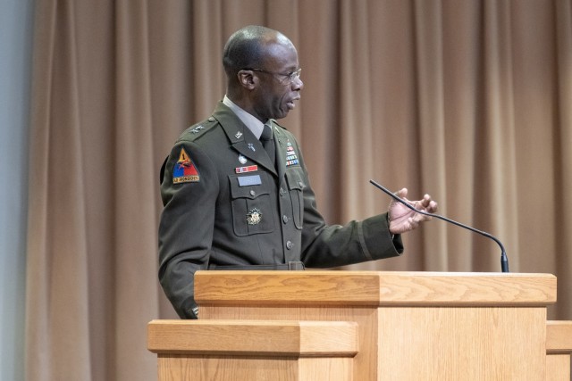 Promotion ceremony for Chaplain (Brig. Gen.) Jack Stumme