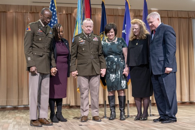 Promotion ceremony for Chaplain (Brig. Gen.) Jack Stumme