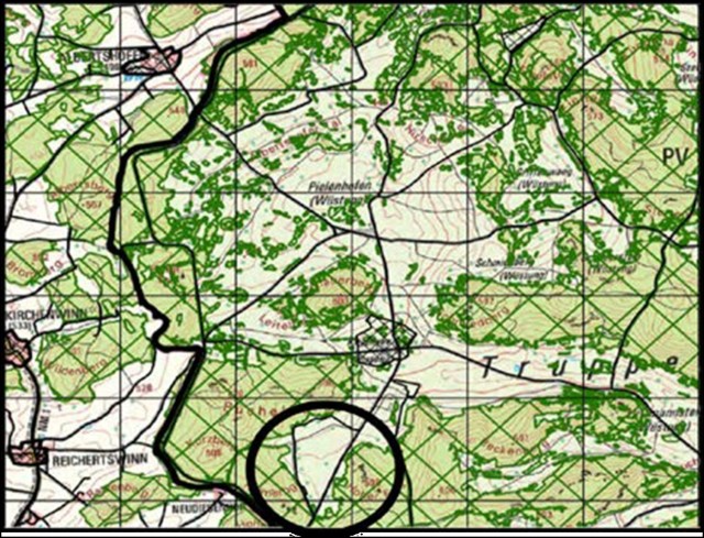 Figure 5. Topographic base map with all MCOO markings overlaid (Operations Group, Joint Multinational Readiness Center)