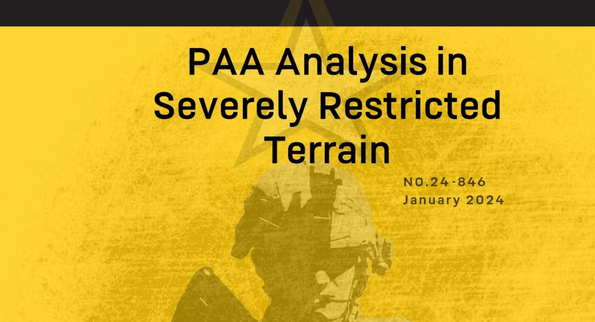 Position Areas for Artillery (PAA) Analysis in Severely Restricted