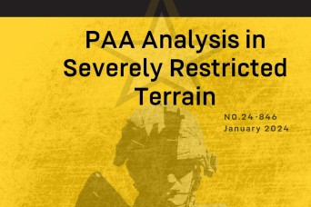 Position Areas for Artillery (PAA) Analysis in Severely Restricted Terrain