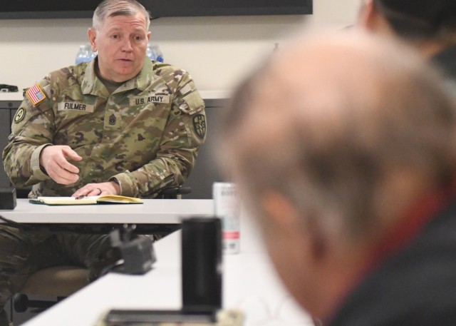 MRTC&#39;s top NCO tours Camp Park&#39;s Regional Training Site-Medical before exercise season