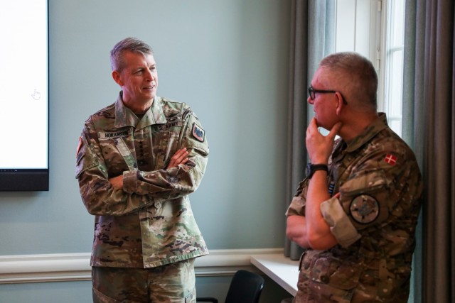 Hokanson explores National Guard cooperation with Kingdom of Denmark