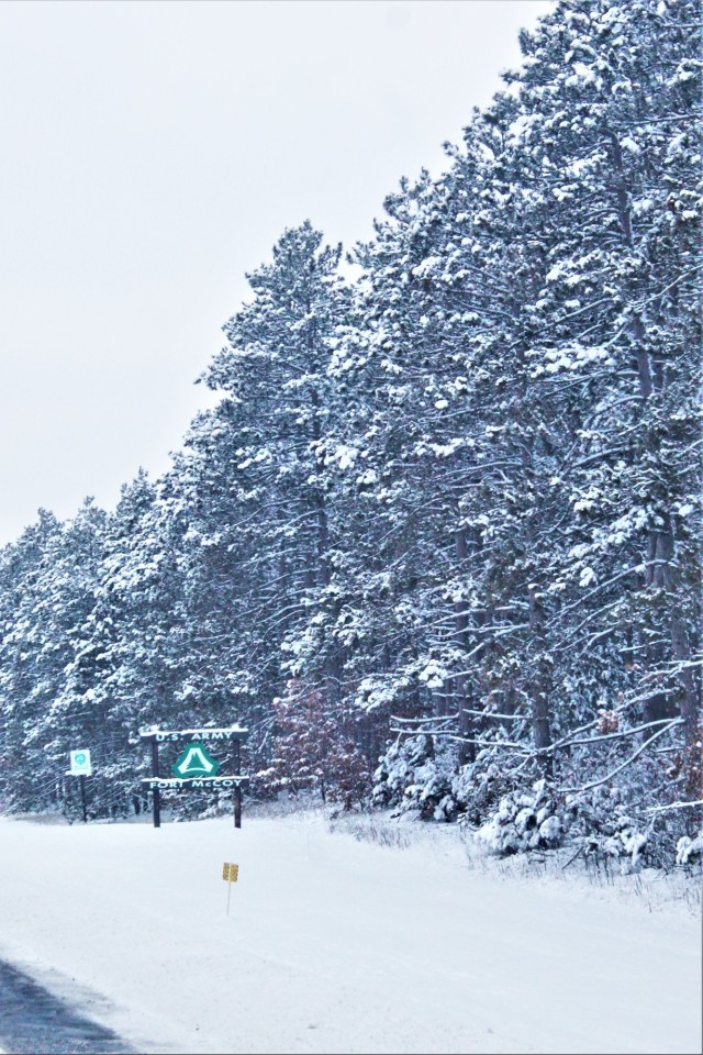 Winter weather hits Fort McCoy with snow, extreme cold in mid-January 2024