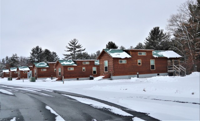 Cabins at Fort McCoy&#39;s Pine View Campground