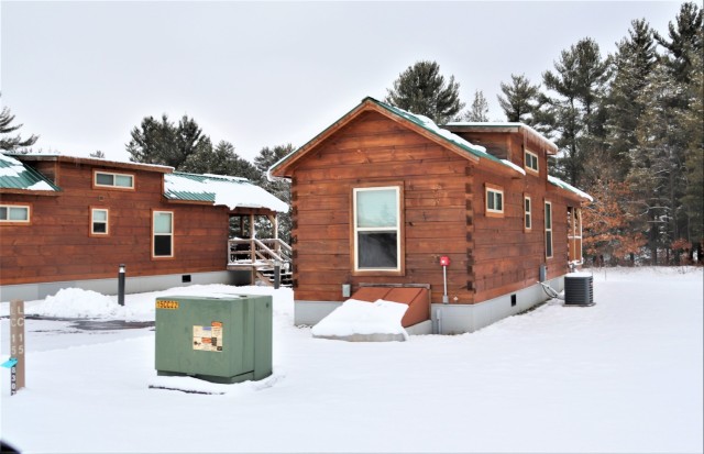 Cabins at Fort McCoy&#39;s Pine View Campground