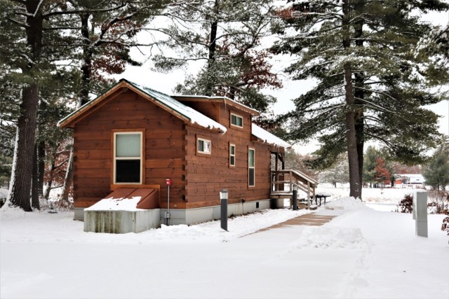 Cabins at Fort McCoy&#39;s Pine View Campground