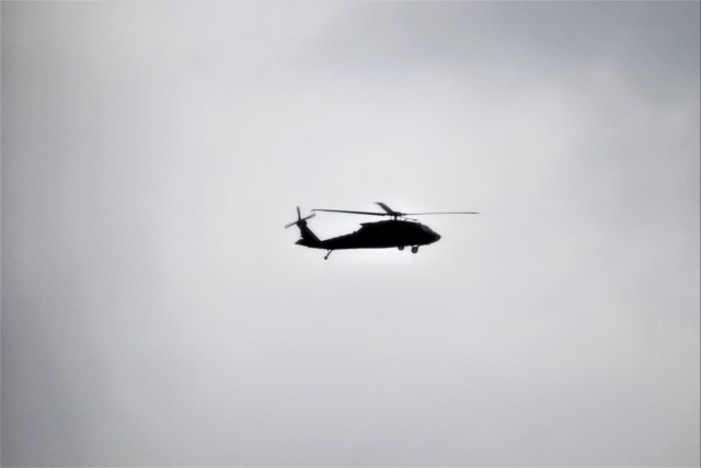 UH-60 Black Hawk training operations at Fort McCoy