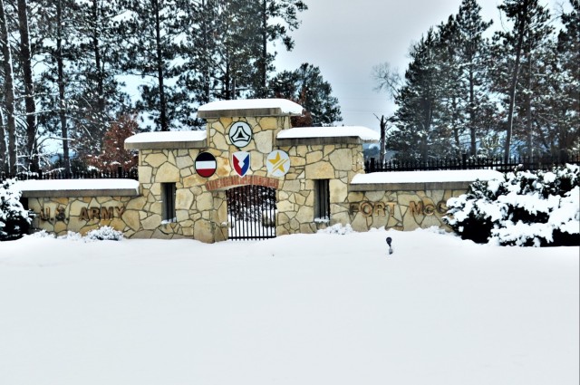 Winter weather hits Fort McCoy with snow, extreme cold in mid-January 2024
