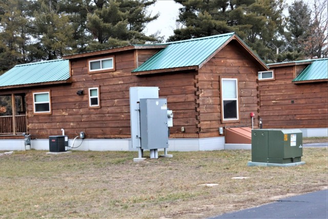 Cabins at Fort McCoy&#39;s Pine View Campground