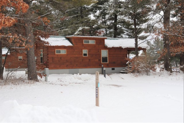 Cabins at Fort McCoy&#39;s Pine View Campground