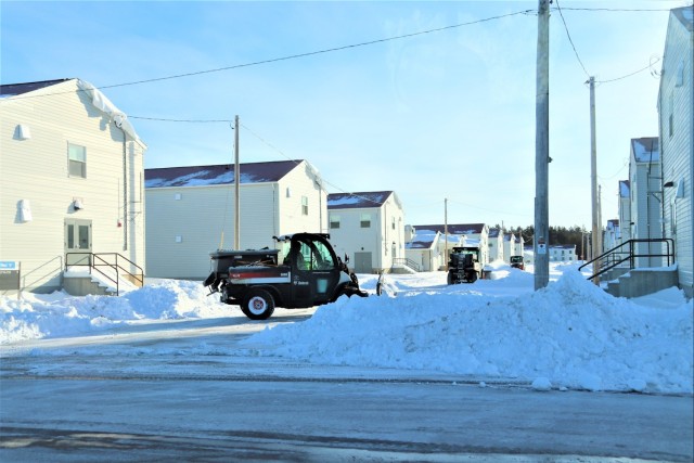 Winter weather hits Fort McCoy with snow, extreme cold in mid-January 2024