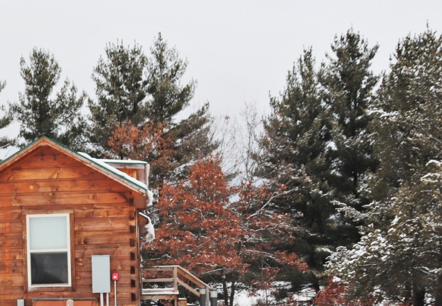 Cabins at Fort McCoy&#39;s Pine View Campground