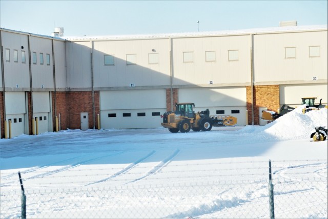 Winter weather hits Fort McCoy with snow, extreme cold in mid-January 2024
