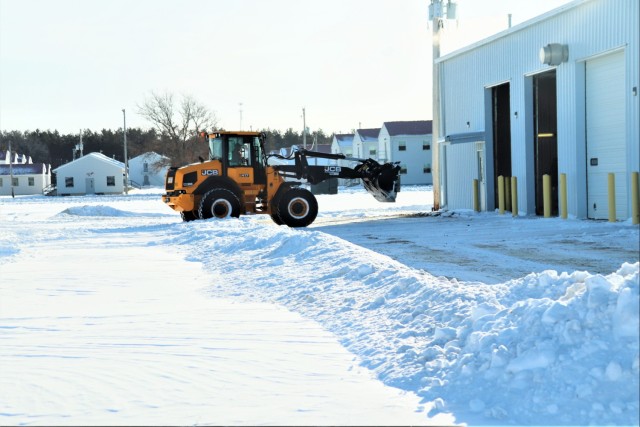 Winter weather hits Fort McCoy with snow, extreme cold in mid-January 2024