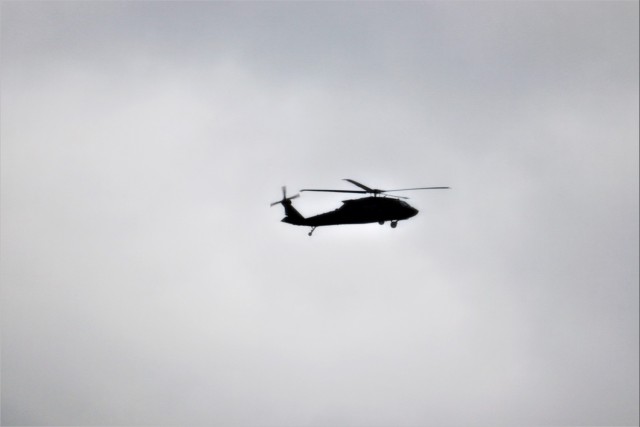 UH-60 Black Hawk training operations at Fort McCoy