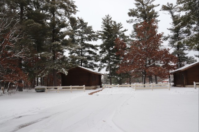 Cabins at Fort McCoy&#39;s Pine View Campground