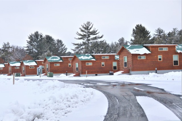 Cabins at Fort McCoy&#39;s Pine View Campground