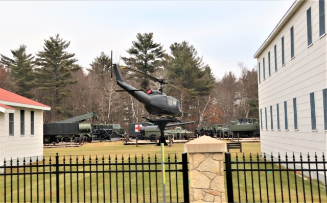 January 2024 views of Fort McCoy&#39;s Equipment Park
