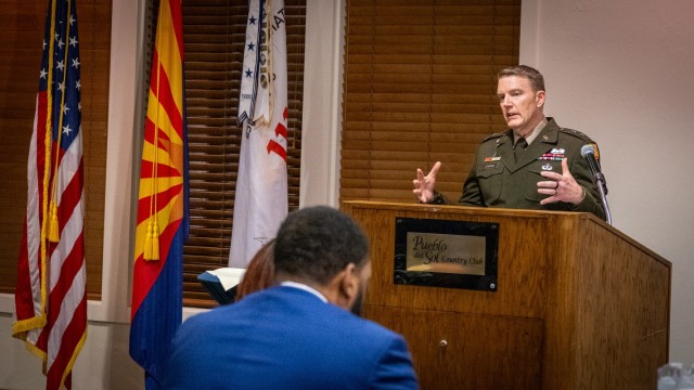 Maj. Gen. Eubank Illuminates Army Network Enterprise Technology Command (NETCOM) Mission at Military Officers Association of America Event