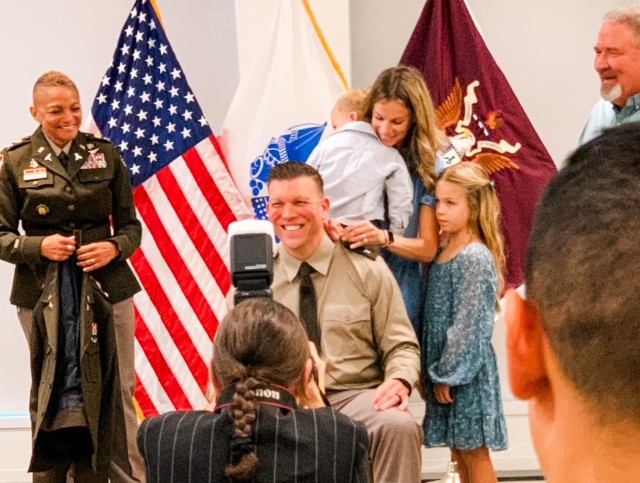 Miller promoted to colonel during a ceremony at the Defense Health Headquarters in Falls Church Virginia, in October 2023. He will assume brigade command in the summer of 2025.