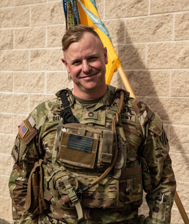 3rd ID Soldiers Put Out a Fire