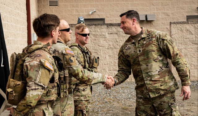 3rd ID Soldiers Put Out a Fire