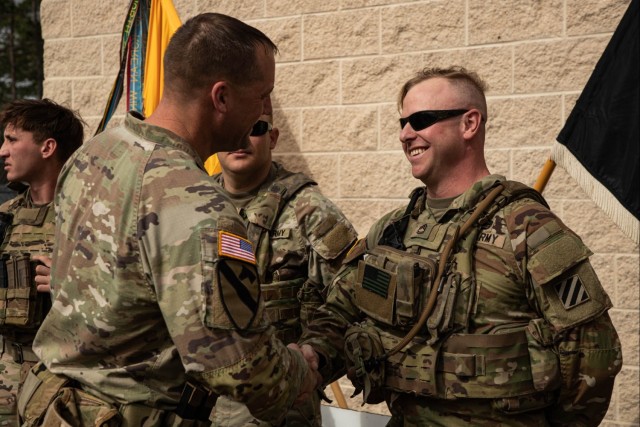 3rd ID Soldiers Put Out a Fire
