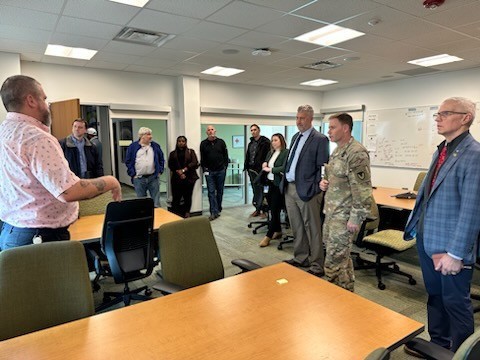 Fort Gregg-Adams leaders visit Dominion Energy's operational center ...