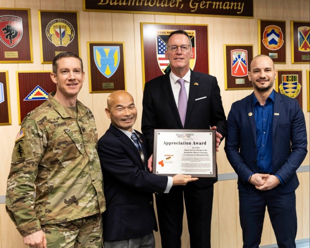 USAG Rheinland-Pfalz leaders outline future vision for Baumholder Military Community during visit from Rheinland-Palatinate Minister of the Interior