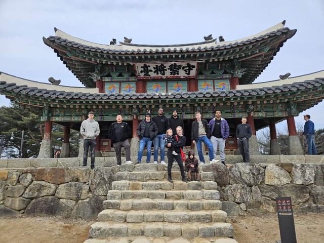 The U.S. Army Yongsan-Casey Area II community participated in a newcomers orientation and cultural awareness tour of Namhansanseong fortress, Feb. 1, 2024. The group consisted of military service members assigned to 2-2 Assault Helicopter...