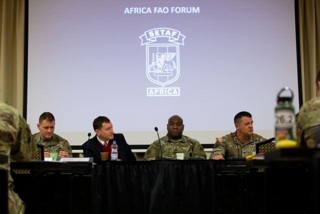 SETAF-AF hosts an Africa Foreign Area Officer Forum