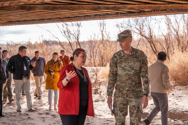 Corps’ leaders meet with partners to discuss completion of Winslow project