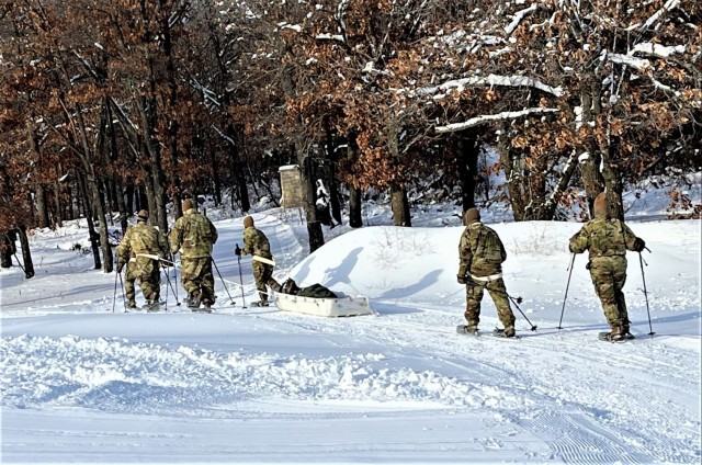 Fort McCoy Soldiers build winter operations skills during January training at installation